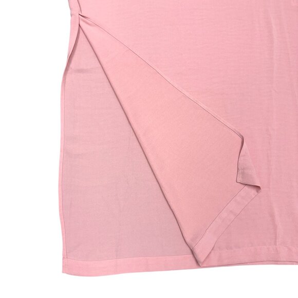 NWT Women's TREASURE & BOND Relaxed‎ Tee Sheath Dress Pink Rosette | Size M - Picture 6 of 12